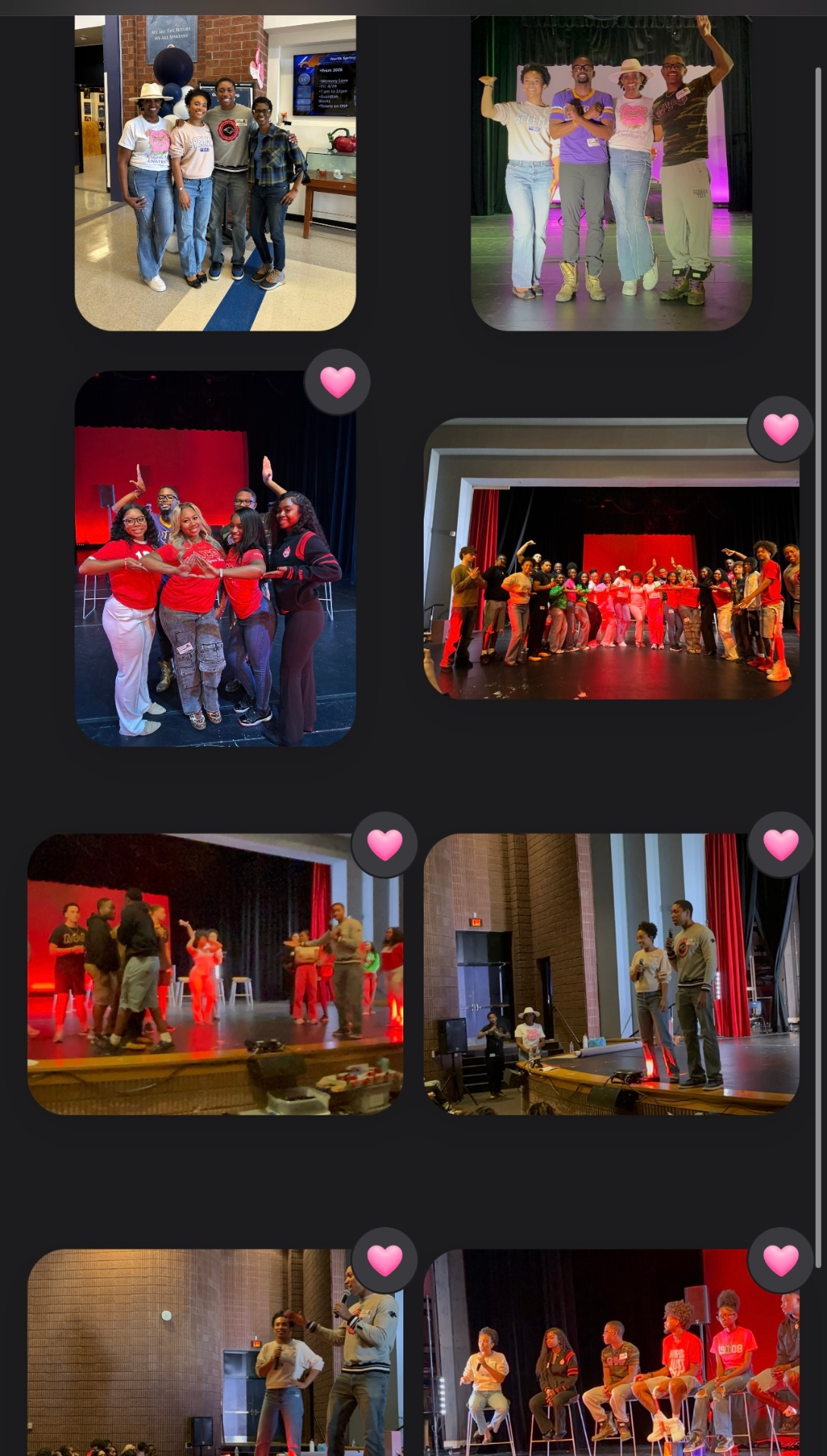 Community events and performances